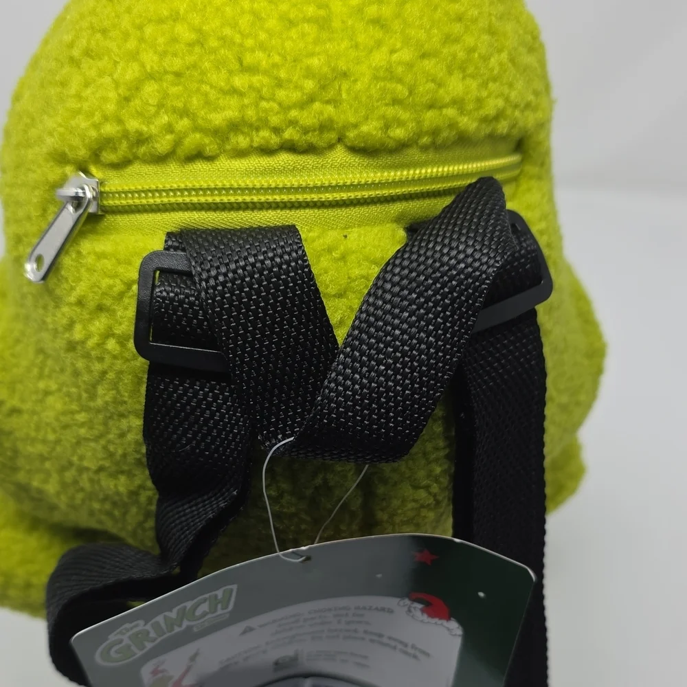 Dr. Seuss Green Grinch Kids Backpack NWT